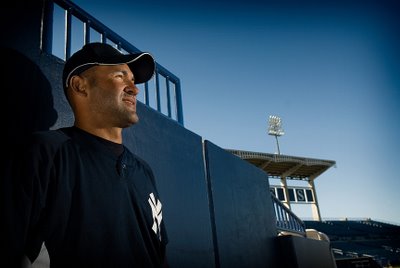 New York Yankees On Location Portrait Shoot