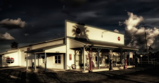 "Punta Gorda Gas Station" by Bill Conway (Punta Gorda, Florida)