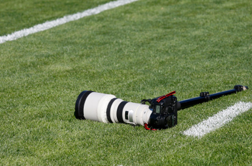 photo equipment on green grass