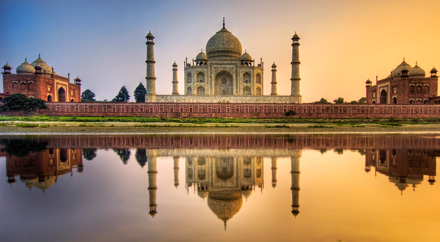 Farewell India - The Taj Mahal