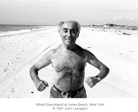 Alfred Eisenstaedt at Jones Beach, New York.