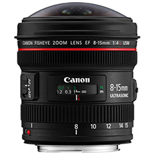 Canon 8-15mm f/4L Fisheye USM