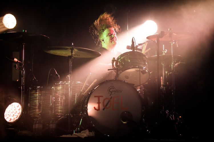 Aaron Gillespie of Underoath performs on April 24, 2016 at Hard Rock Live in Orlando, Florida